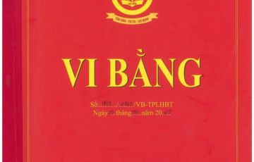Vi bằng là gì? Giá trị pháp lý của vi bằng như thế nào? 